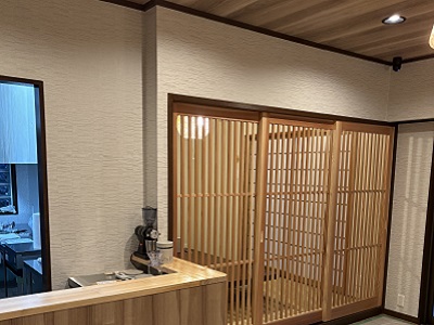 カフェ内装工事アフター